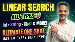 Master LINEAR SEARCH in 1 Shot! 🚀 | Searching Important Q | ICSE Class 10 Java Computer Applications