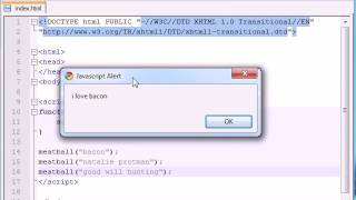 Beginner JavaScript Tutorial 7 Using Parameters with Functions
