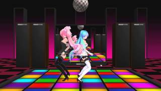 MMD Romeo and Cinderella ロミオとシンデレラ Tda miku luka Crazy カメラ固定