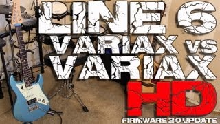 Line 6 Variax vs  Variax HD