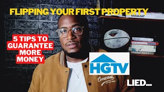 How to Flip Your First Property For Beginners | 5 MUST KNOW Tips To Succeed