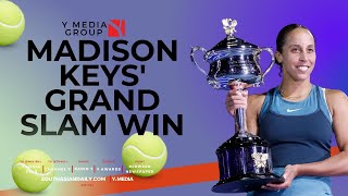 MADISON KEYS UPSETS SABALENKA TO WIN FIRST GRAND SLAM AT AUS OPEN