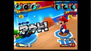 マリオスポーツミックス フレンド対戦 ドッジボール part1