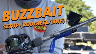 Buzz Bait Setup (Rod/Reel/Line) - Patrick Walters