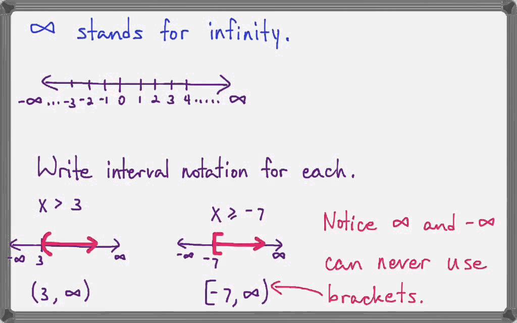 Use Interval Notation To Represent The Set