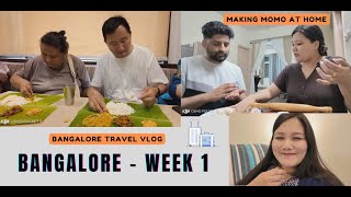 Back to Bangalore✈️ | Mom \u0026 Dad's first week in Bangalore #india #hindivlog #tibetanvlogger #travel