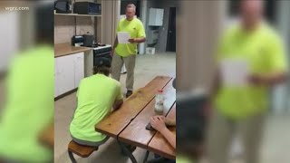 Female DPW Worker humiliated on the job after co-worker sings a harassing song