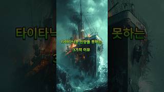 타이타닉호 인양을 못하는 3가지 이유 🚢