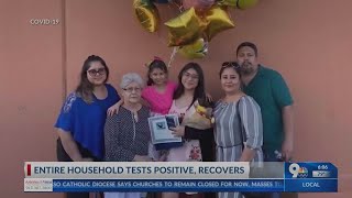 San Elizario family recovered from COVID-19, including 73-year-old grandmother