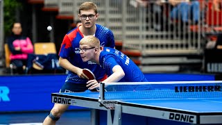 FULL MATCH | Felix Lebrun Alexis Lebrun vs Jonathan Groth M Andersen | 2024 European Championships