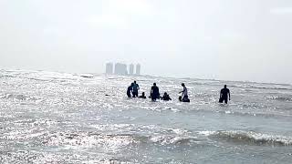 Bundle island beach karachi Pakistan