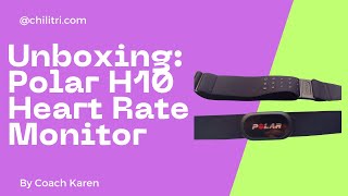 Unboxing the Polar H10 Heart Rate Monitor