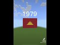 Timeline of cambodia flag #minecraft #minecraftmeme #recommended #shorts