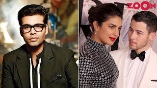 Karan Johar REACTS On Priyanka Chopra & Nick Jonas' Age Gap | Bollywood News