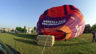 Time lapse heteluchtballon Greetzz 10-5-2017