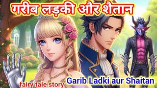 Garib Ladki OR Ek Shaitan | अनोखी परी कहानी | गरीब लड़की और शैतान | Hindi kahani | Poor Girl \u0026 Devil