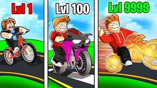 ROBLOX CHOP BECOME NOOB TO PRO IN BIKE RACE SIMULATOR