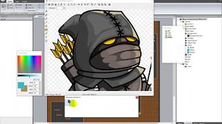 Learning Construct 2 With Me Action Platformer Part 3: Player Sprite, Coin HUD and Variable
