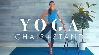 Chair Yoga for Limited Mobility for Seniors & Beginners // Chair & Standing Exercises