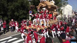 平成30年　美具久瑠御魂神社宮入　川面町