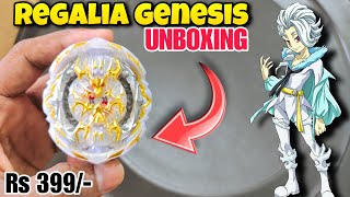 regalia genesis beyblade unboxing and review | pocket toon