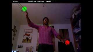 libmove - basic gesture recognition using Kinect sensor