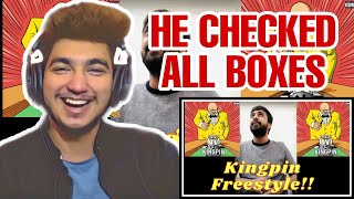 My First Freestyle (One Take) | Kingpin Freestyle - Beat by Rebel 7 | REACTION | PROFESSIONAL MAGNET