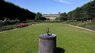 1001 Escapades: Paris, le jardin du Palais royal et son petit canon