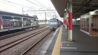 9月14日西国分寺駅 吹田A23運用 74レ 隅田川シャトル EF66-115