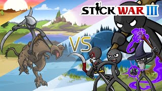 火柴人戰爭3：全兵種裏唯一有坐騎的戰士登場 StickWar3