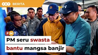 PM seru syarikat swasta bantu mangsa banjir