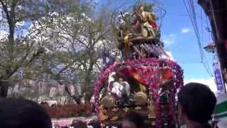 遠州横須賀三熊野神社大祭2013　2日目　中本町の馬鹿囃子