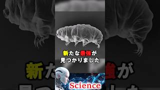 【科学】クマムシの新たな最強発見！　#科学 #不思議  #テクノロジー