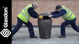 Glasdon International | Product Testing | Sherwood™ litter bin