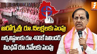 బీఆర్ఎస్ మేనిఫెస్టో | BRS Manifesto | Telangana Elections 2023 | iNews