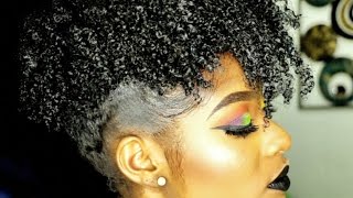 NATURAL HAIR: Product Swap w/ Futurecoldest TV + Pineapple Updo | PETITE-SUE DIVINITII