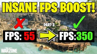 COD: WARZONE FPS BOOST increase performance / FPS with any setup! *BEST SETTINGS* P3