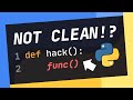 Use THIS Technique For CLEANER Python Code  (Ft. Pylint)