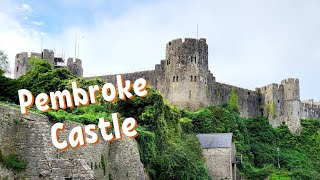 Pembroke Castle Wales. Look around with us.