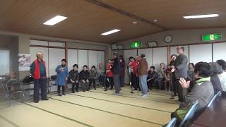 2018年1月20日 たんとの吹矢 中央ハイツ体験会　呉市安浦町の吹矢