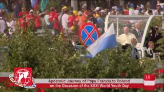 World Youth Day 2016 - Krakow, Poland - 2016-07-31 - Holy Mass From Campus Misericordiae