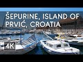 Walking Tour: Šepurine, Island of Prvić, Croatia - 4K UHD Virtual Travel