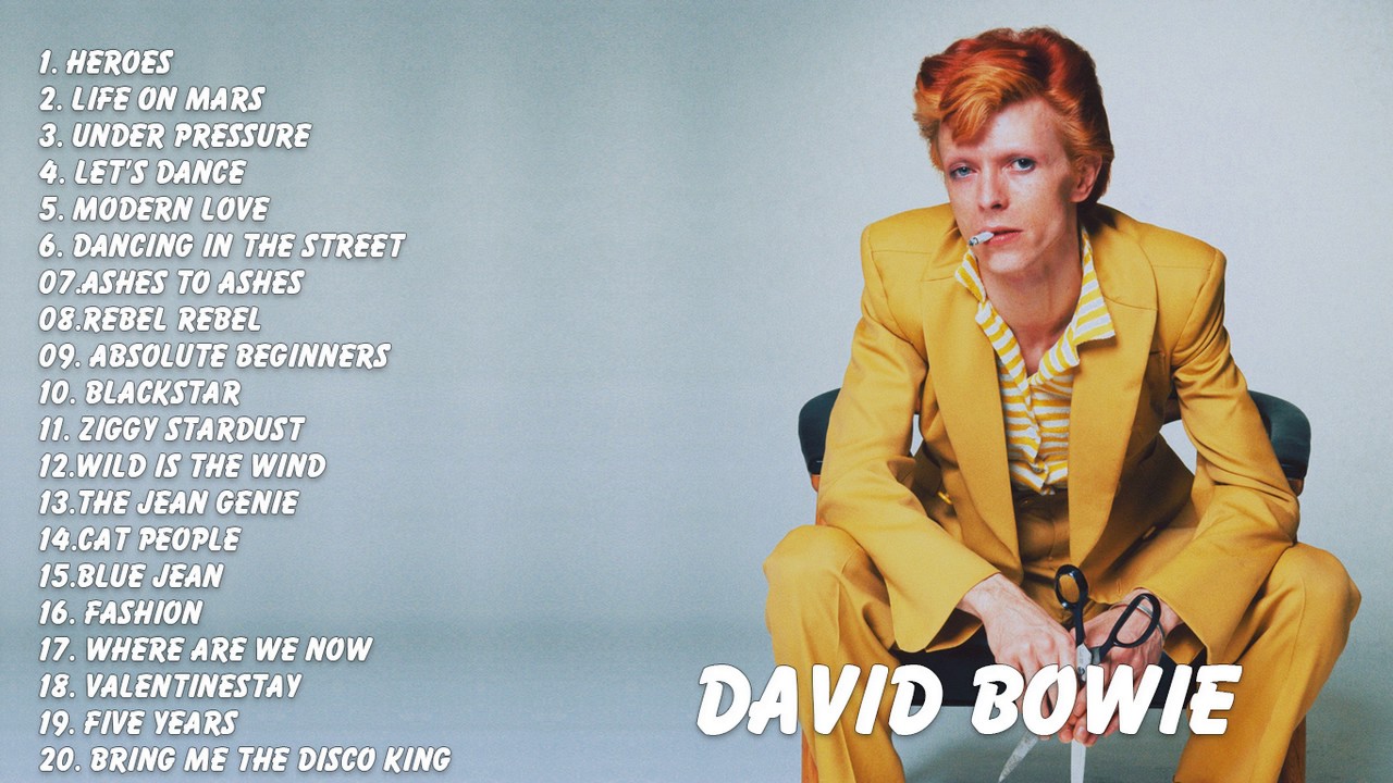 David Bowie : David Bowie Greatest Hits (LIVE) | Best Songs Of David ...