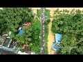 ചമ്രവട്ടം പാലം ആകാശ കാഴ്ച്ച flood 2019 kerala