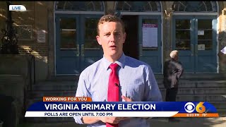 Voters turn out for Virginia primary election