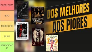 RANKEANDO 16 FILMES PERTURBADORES DOS MELHORES AOS PIORES