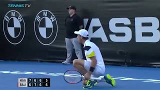 Marathon match! Robin Haase vs Roberto Bautista Agut | ASB Classic Auckland Highlights