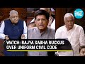 Modi Minister defends Uniform Civil Code Bill amid uproar in Parliament I Watch