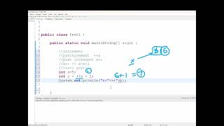Using increment and decrement operators in Java - the part 1