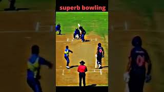 superb bowling by up bowler saurabh kumar #shorts